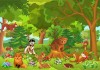 Cute Forest Animals 24 pieces